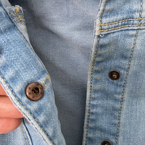 EUC girls size 7/8 denim jacket - Picture 8 of 9